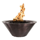 CAZO FIRE BOWL  – HAMMERED PATINA COPPER
